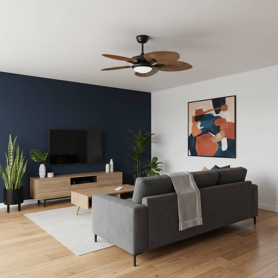 Palm CCT LED CEiling Fan