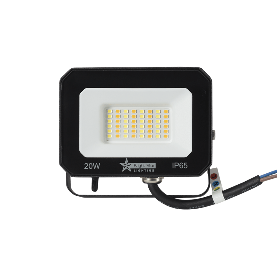 20W Black LED Floodlight CCT IP65