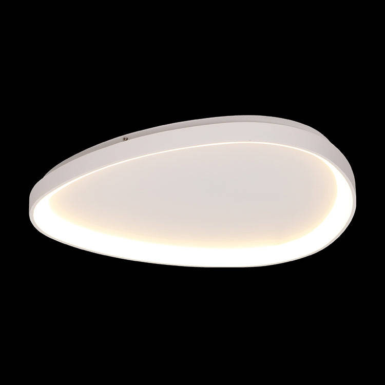 Aubrey White Pendant Light LED 48W Dimmable - Warm White