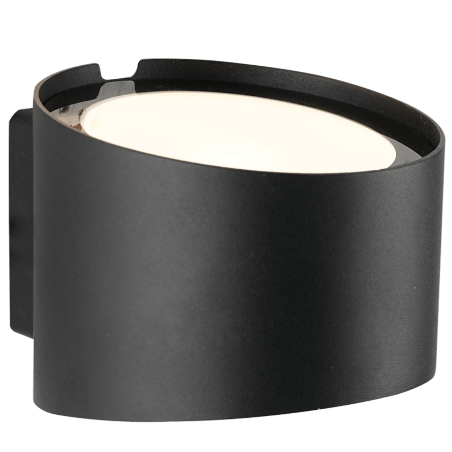Up & Down LED Wall Light - Sandy Black CCT