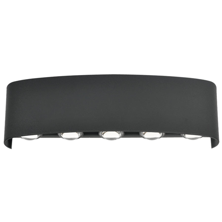 10W LED Up &Down Plastic Wall Lightb - 3000K