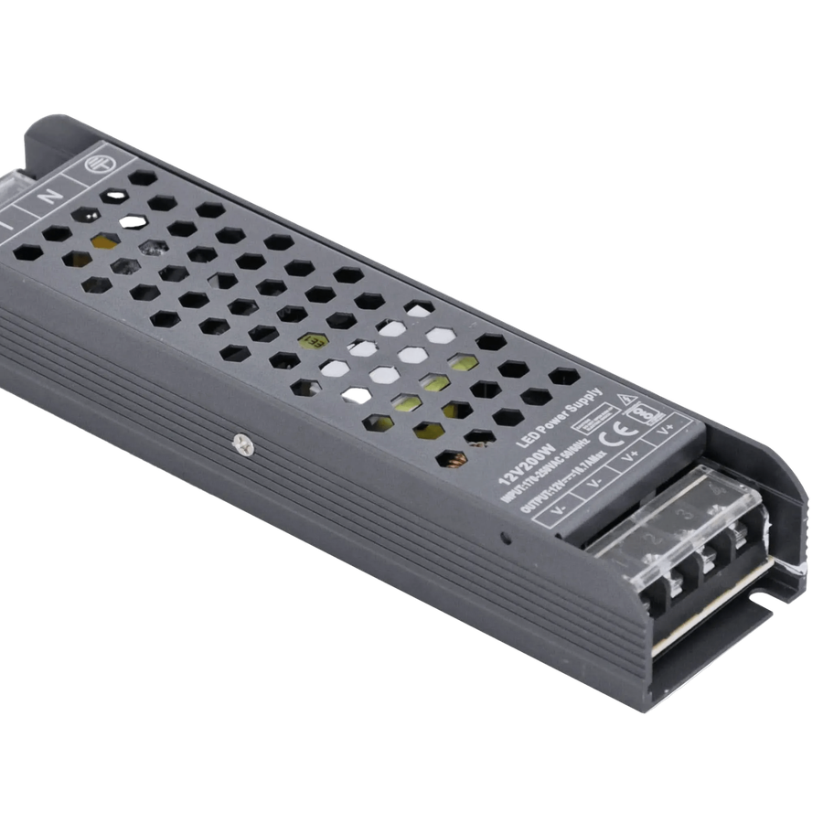 LED Power Supply - 24Vdc 120W - Surge Protected Slim Design