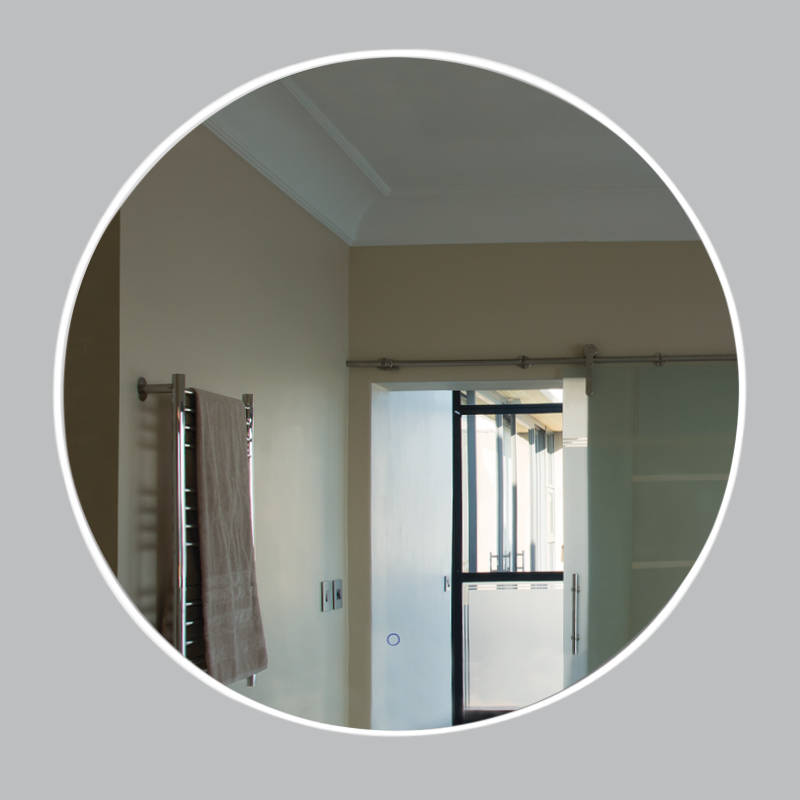 Diva Round Frameless LED Mirror - Dimmable