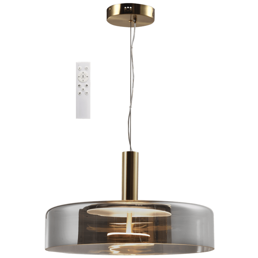Bronze & Smoke Glass 24W 3CCT LED Pendant