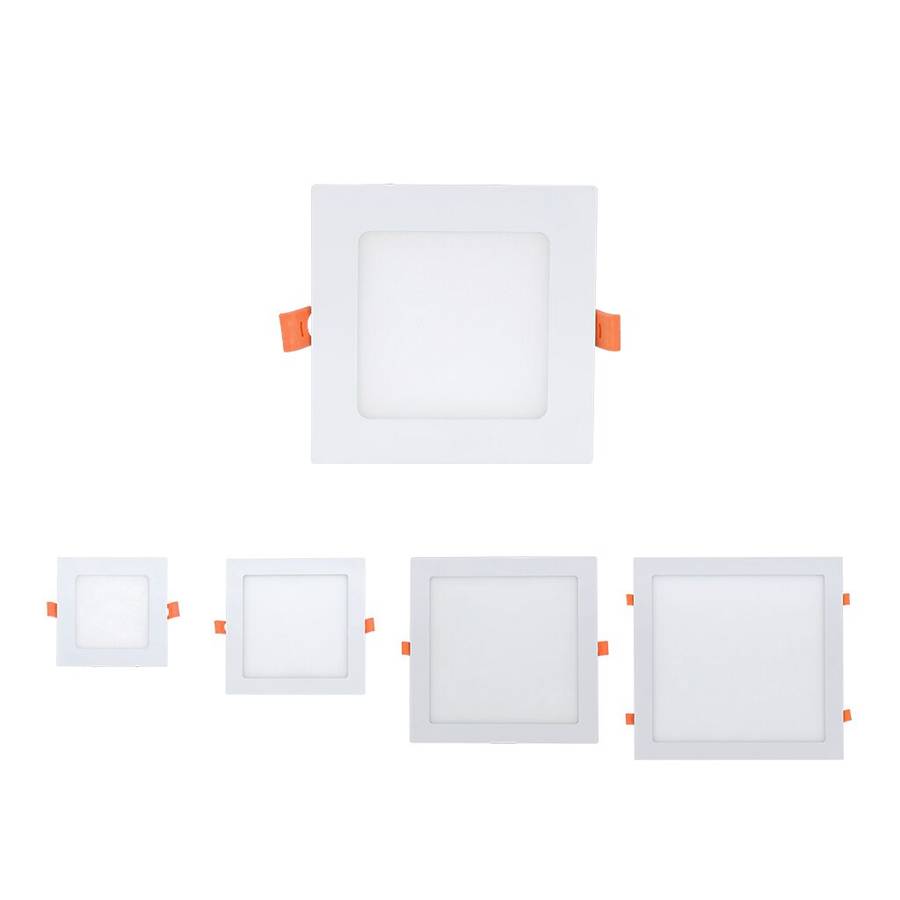 6W PMMA Recessed Square Panel