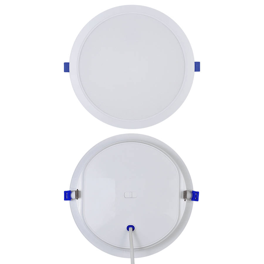 24W Luka CCT LED Recessed Round Panel
