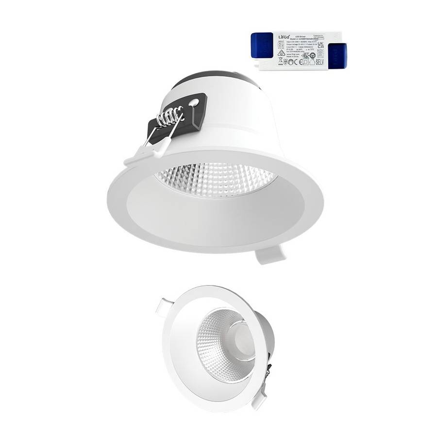 10W Legend 3CCT LED Round Downlight