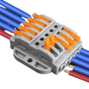 5-Pole to 5-Pole Snap Connector Grey