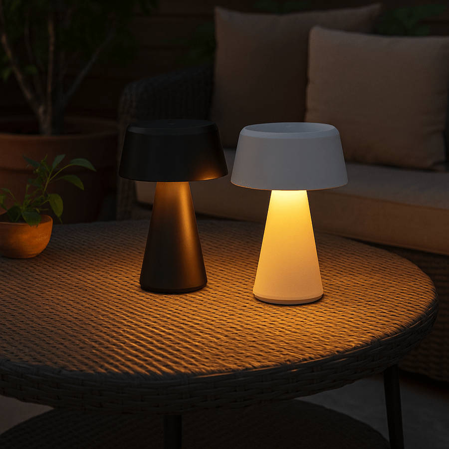 Montego LED Rechargeable Table Lamp - White