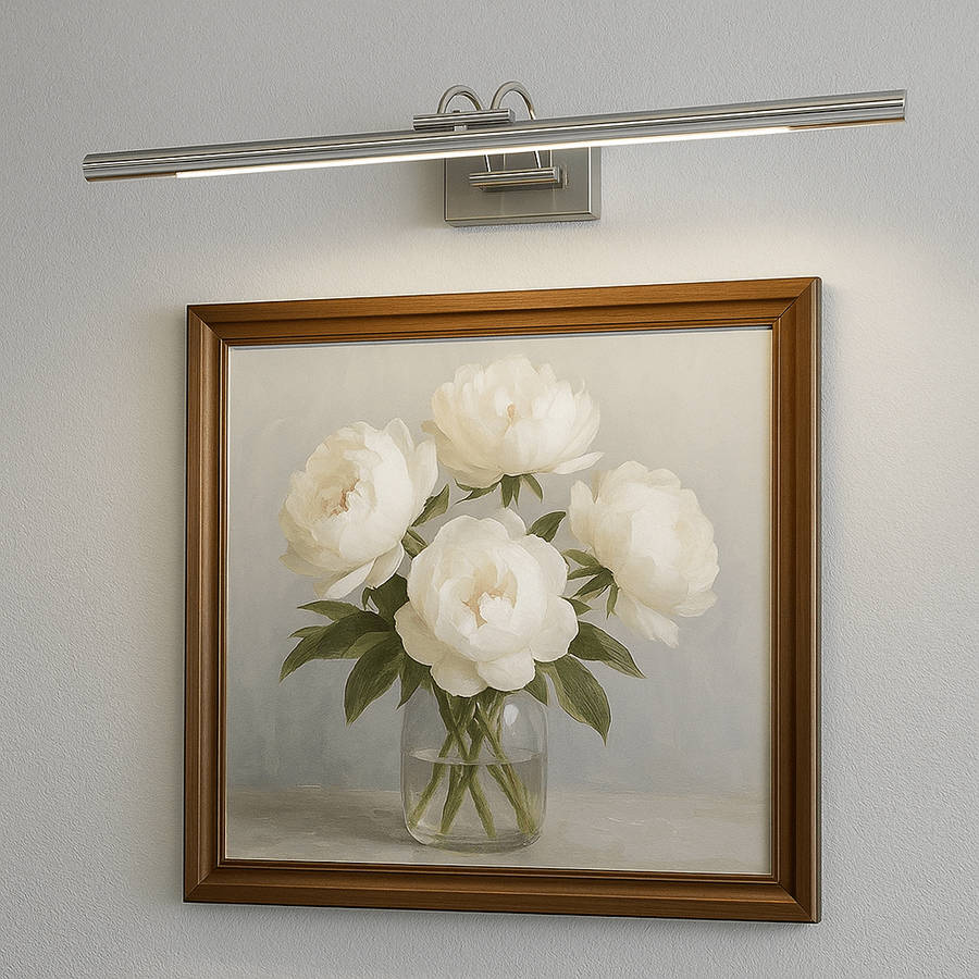 Z-102-12/ST Satin LED Picture Light Warm White
