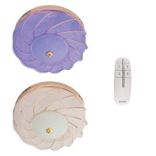 18W RGB Textured Glass Ceiling Light