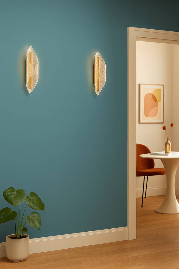 Medium Cocoon Acrylic LED Wall Light