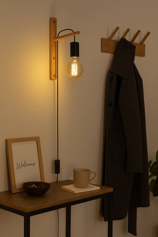 Pockley Plug In Wall Light