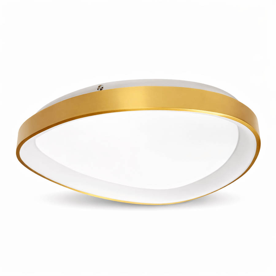 Gold LED Ceiling Light Dimmable Warm White