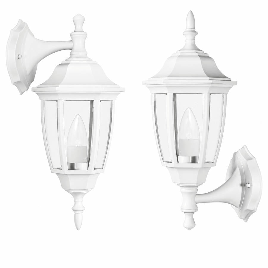 White Outdoor Convertible Lantern IP44