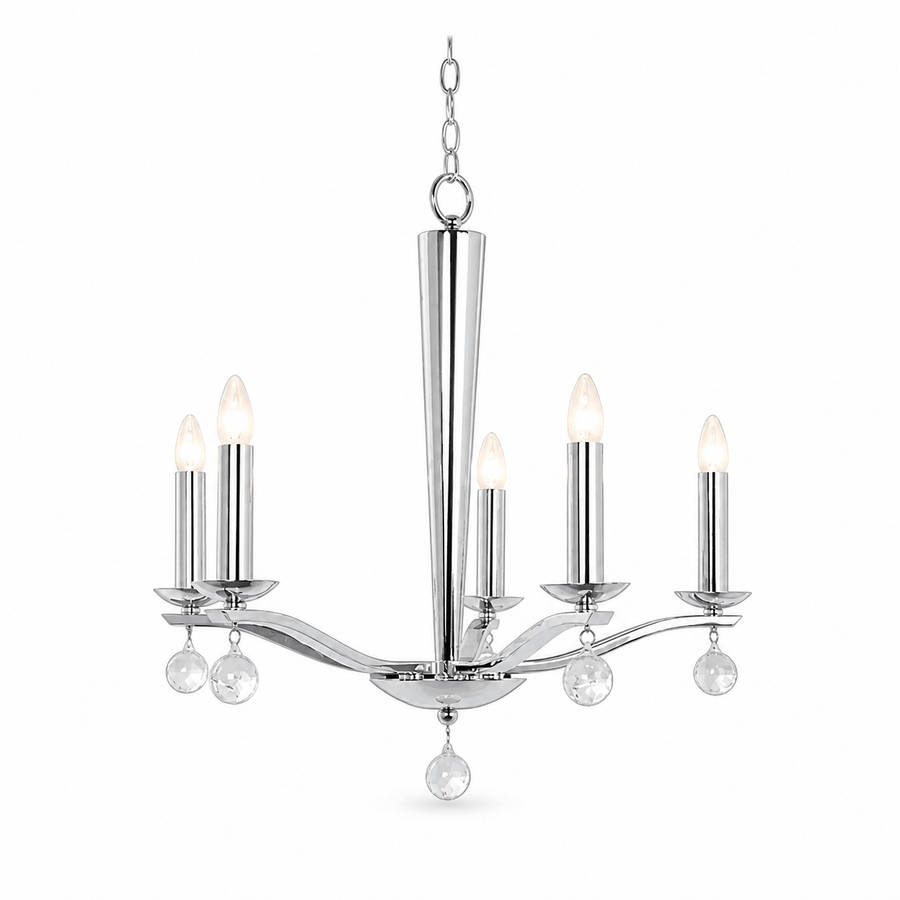 5 Arm Candelabra Chandelier