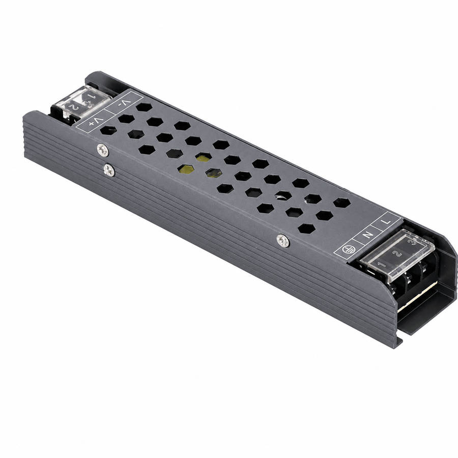 LED Power Supply - 24Vdc 60W - Surge Protected / Slim Design