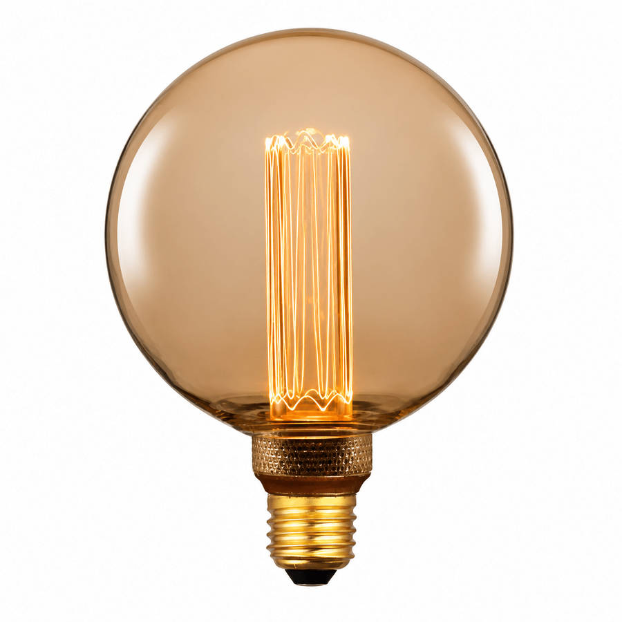 Decorative LED Bulb - G125 Glass Filament 1800K