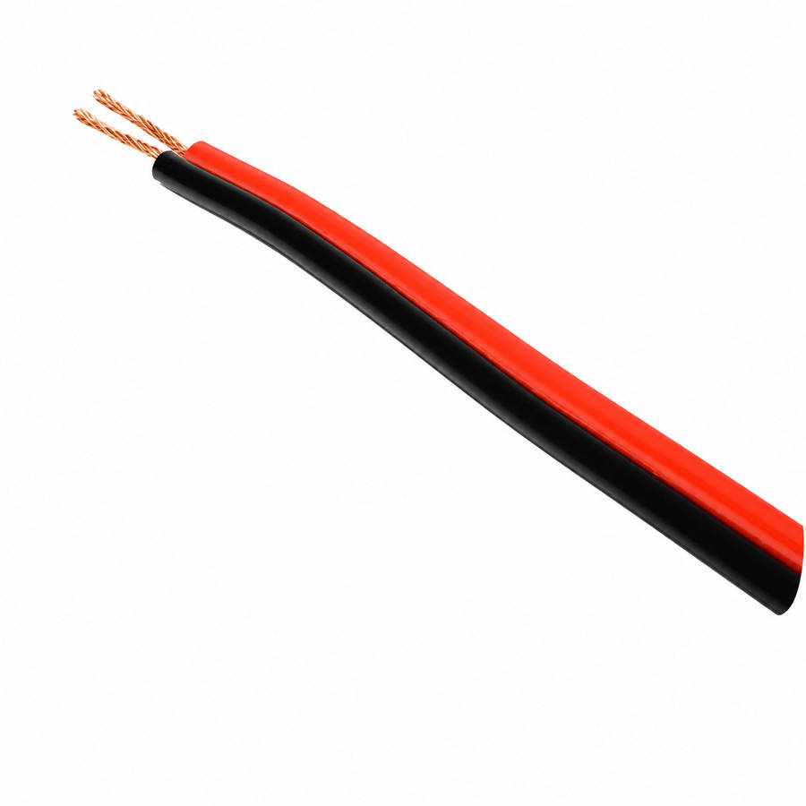 LED Strip Light Red-Black Ripcord (0.5mm)
