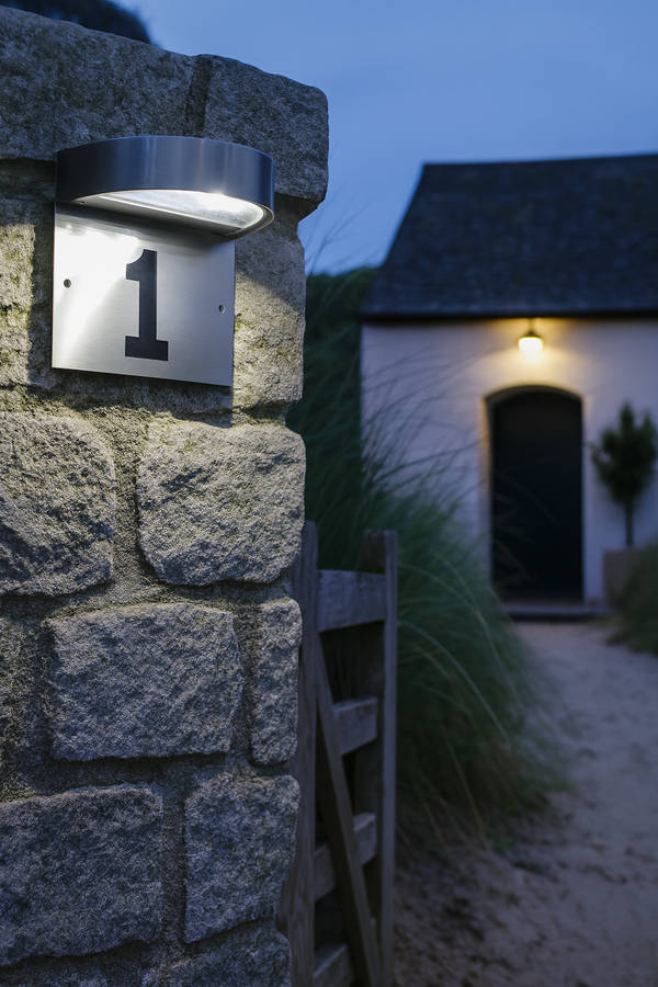 Stainless Steel House Number Light