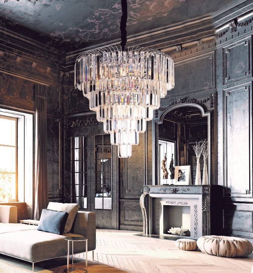 Sophia Large Crystal Chandelier