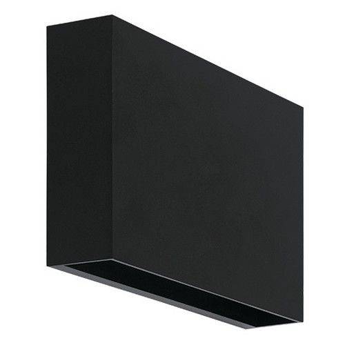 Capri Up & Down LED Wall Light - Black 4000K