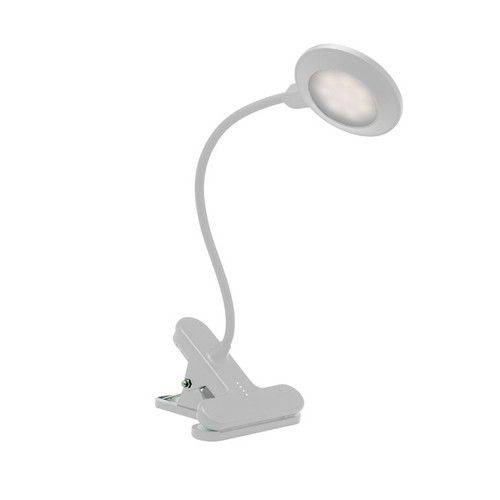 White LED Table Lamp - Rechargable Clip-On