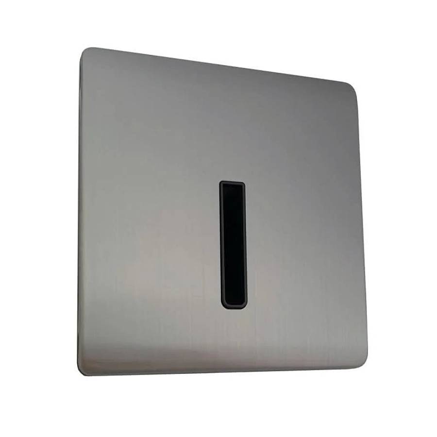 Berbice Recessed Indoor LED Step Light - Satin Chrome