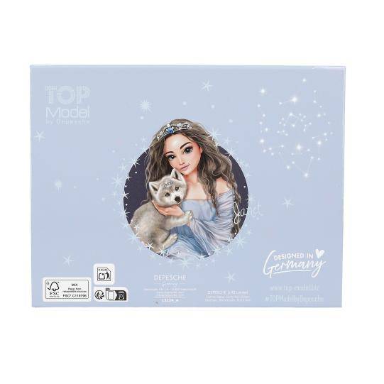 Top Model Stationery Box Wolf with Mirror