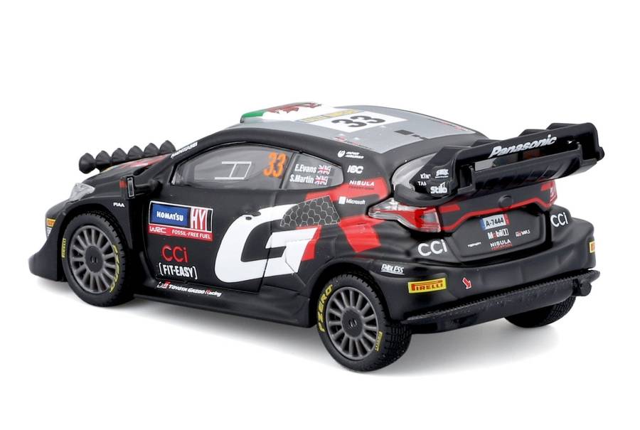 WRC 2024 Toyota GR Yaris Rally 1 Hybrid (scale 1 : 43)