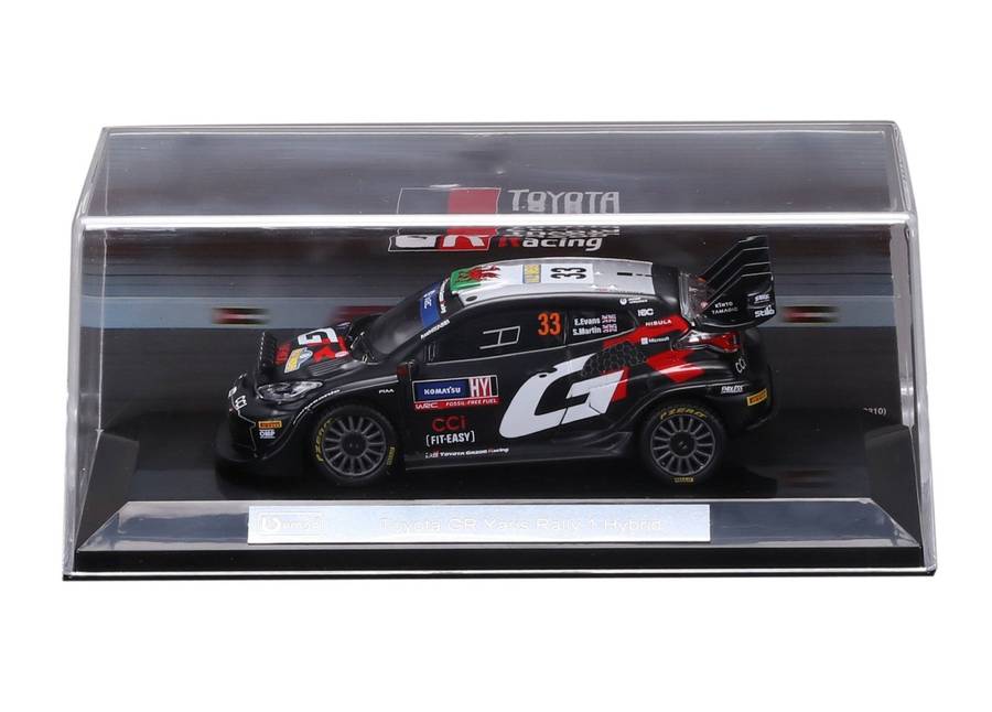 WRC 2024 Toyota GR Yaris Rally 1 Hybrid (scale 1 : 43)
