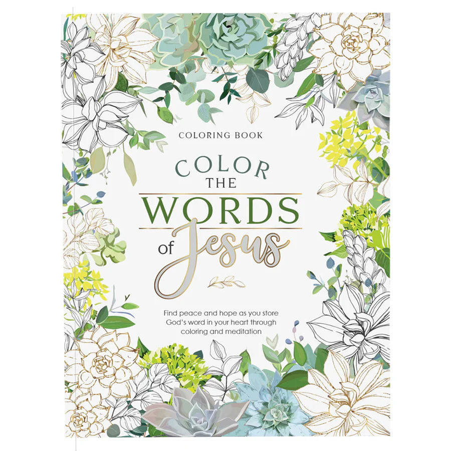 Colour The Words Of Jesus