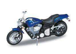 Yamaha Road Star Warrior 2002 Blue (scale 1 : 18)