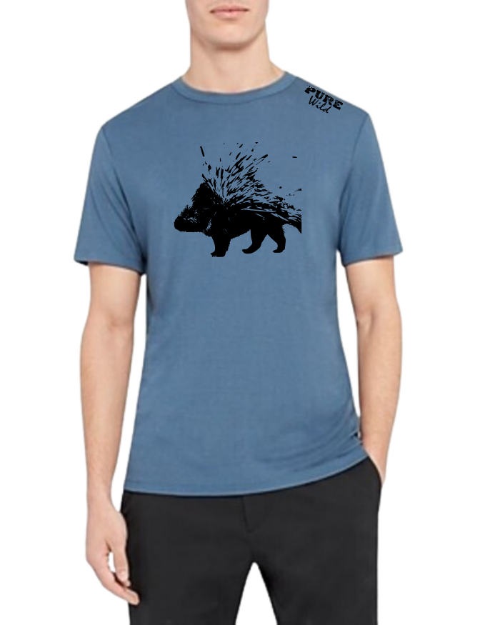Porcupine T-Shirt For A Real Man