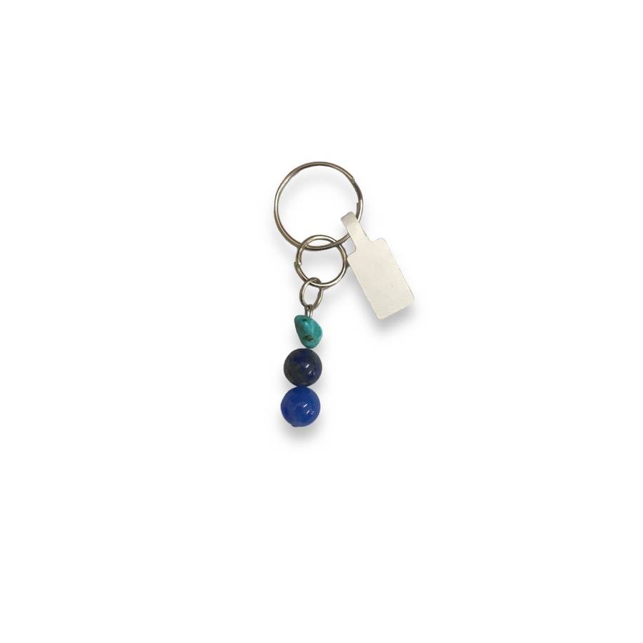 Assorted Gemstone Keyring