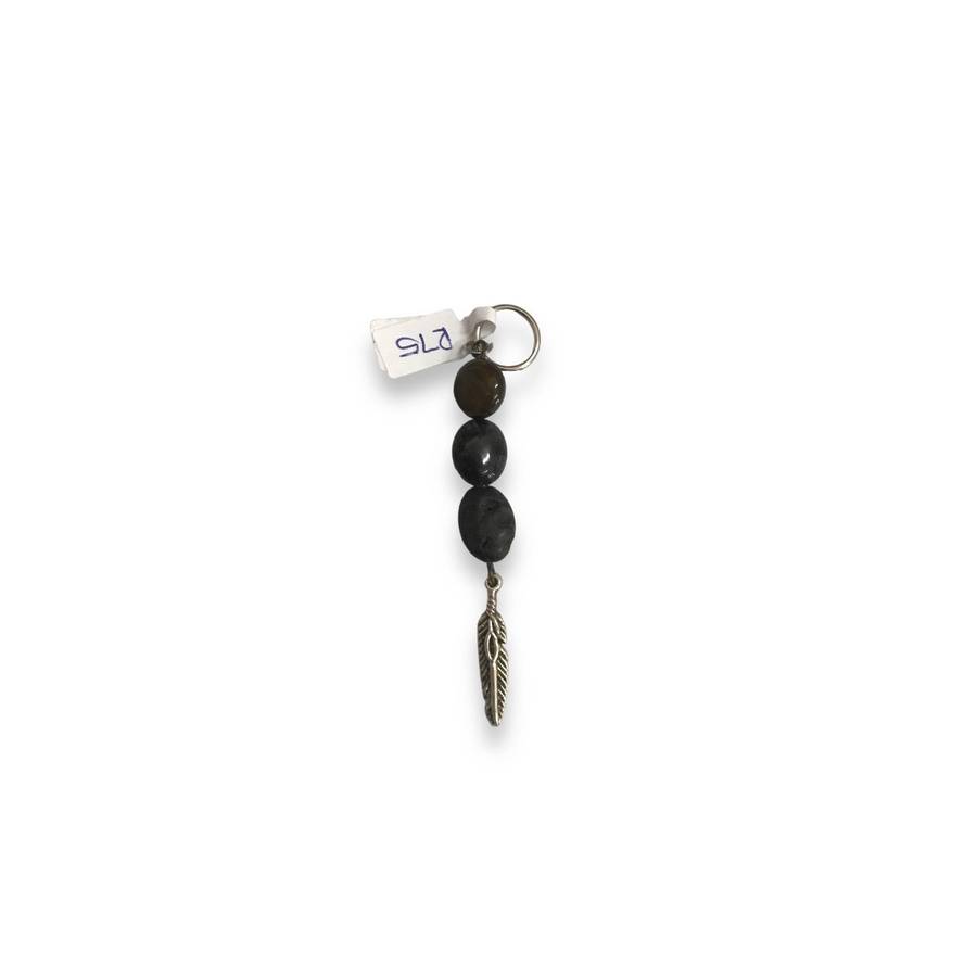 Assorted Gemstone Keyring