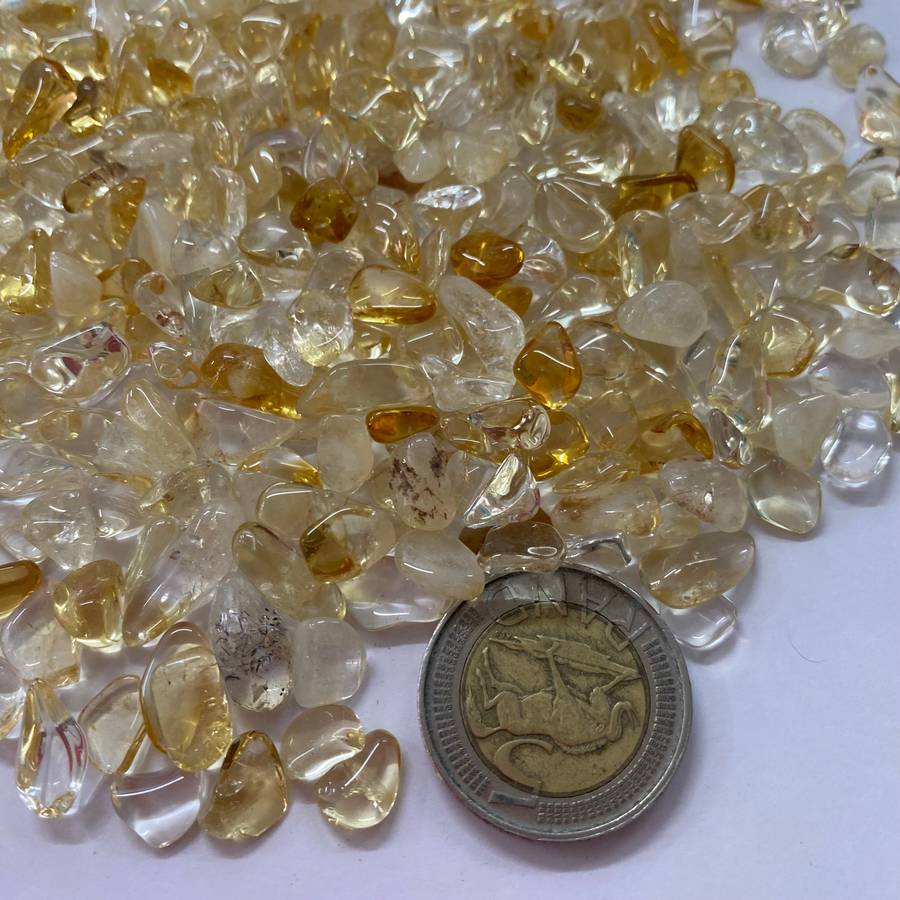 Extra Small Citrine Tumble