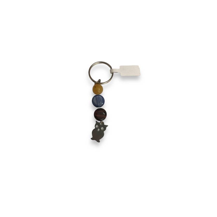 Assorted Gemstone Keyring