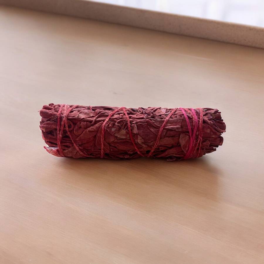 Californian White Sage with Dragons Blood Resin - 10cm