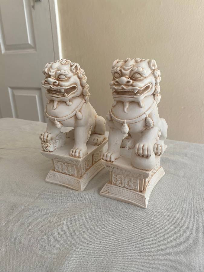 Medium Fengshui Foo Dogs - 17cm