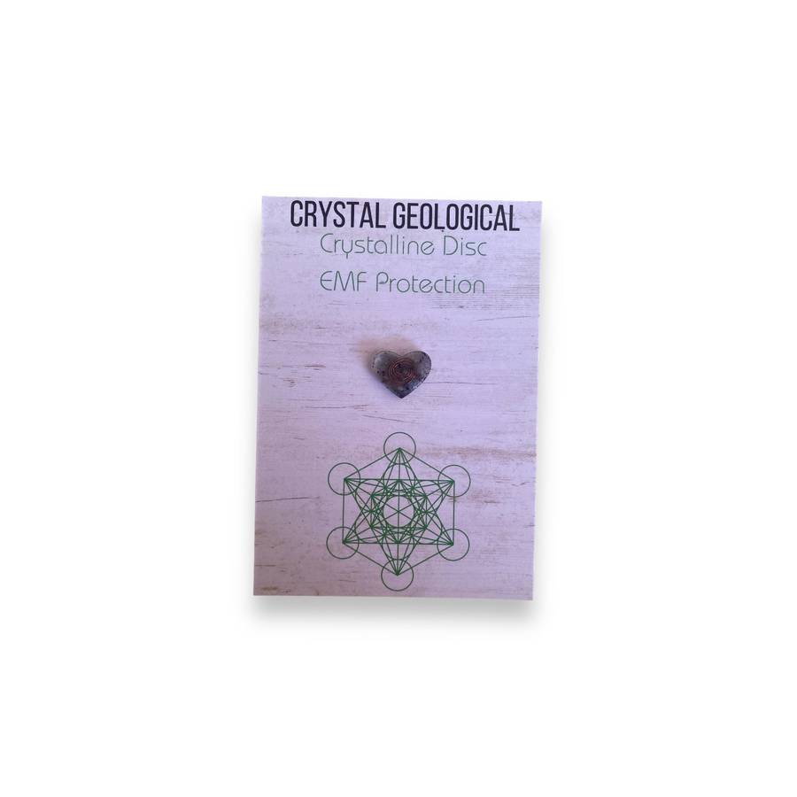 Crystalline Disc - EMF Protection - Cellphone Disc