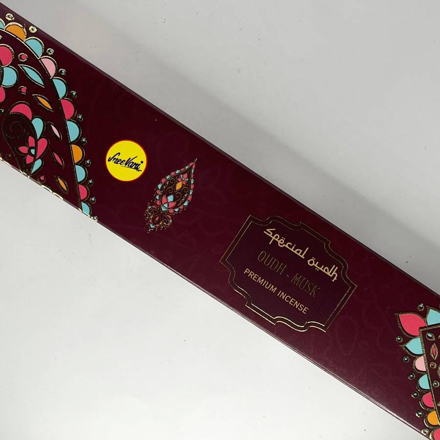 Premium Incense By Sree Vani - Oudh Range