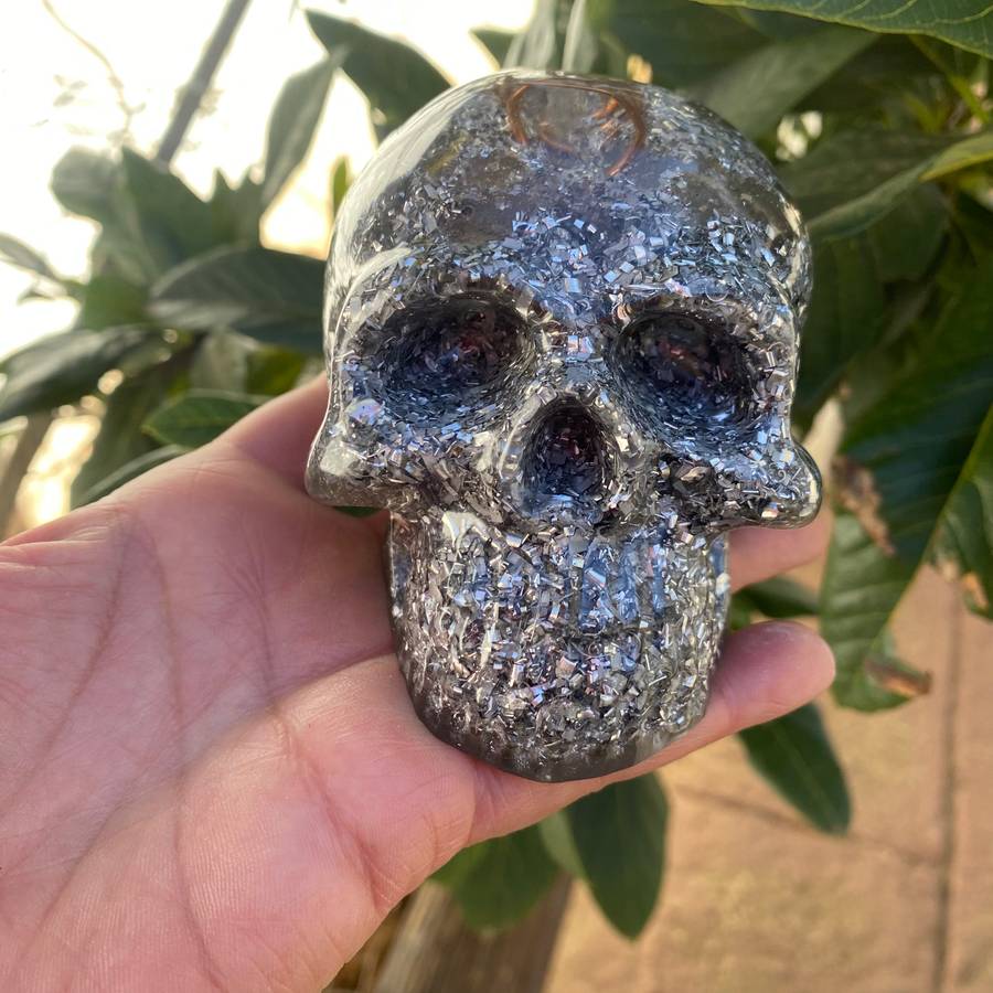 Orgonite Skull - 8cm