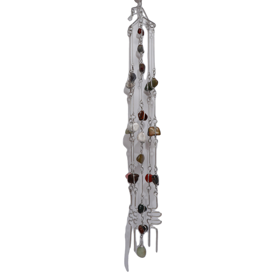 Assorted Gemstone Windchime