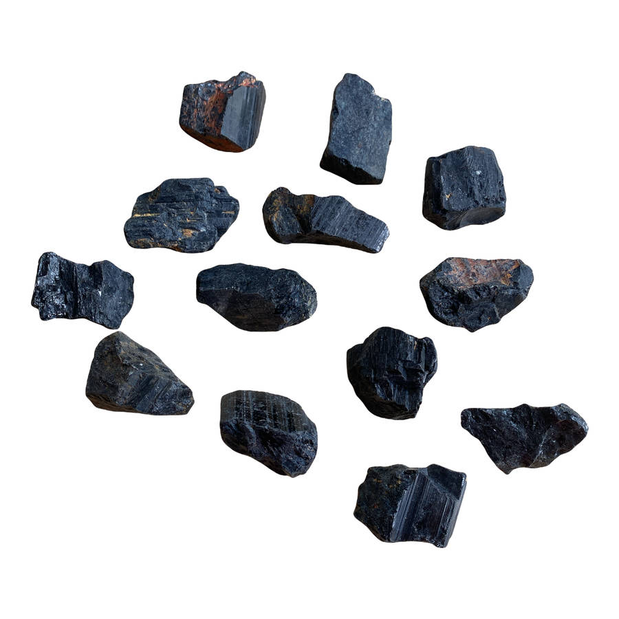 Black Tourmaline Rough