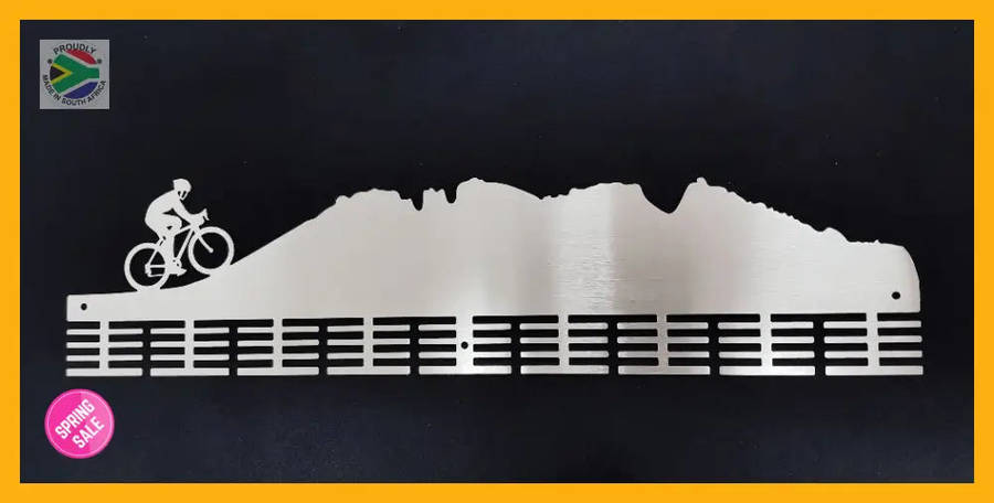 Cycling Mountain 72 tier medal hanger