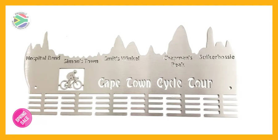 Cape Town Cycle Tour 48 Tier Medal Hanger
