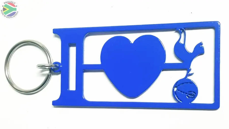 I Love Tottenham Key Ring