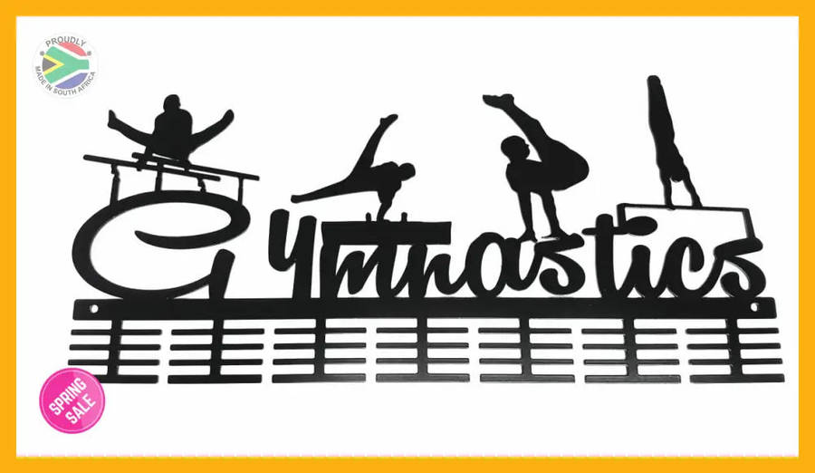 Gymnastics Mens Artistic 56 tier medal hanger