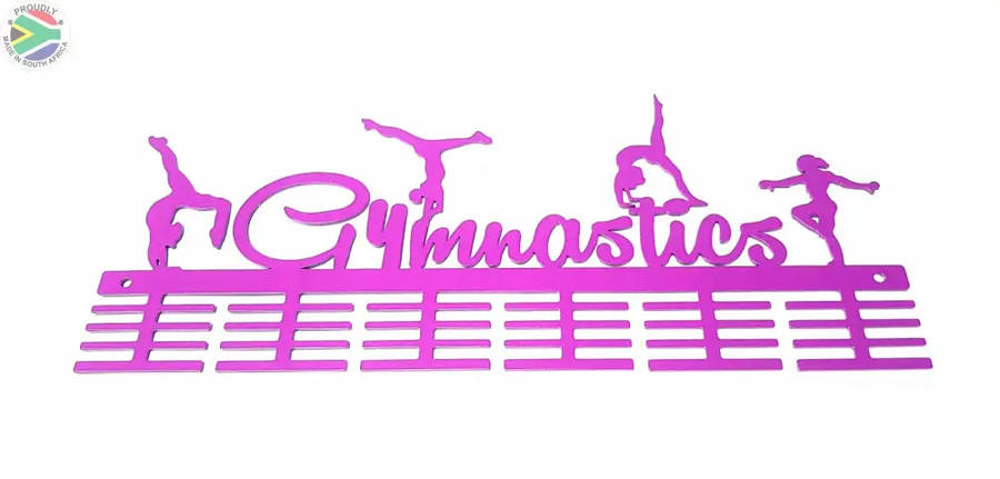 Gymnastics Figurines 48 tier medal hanger